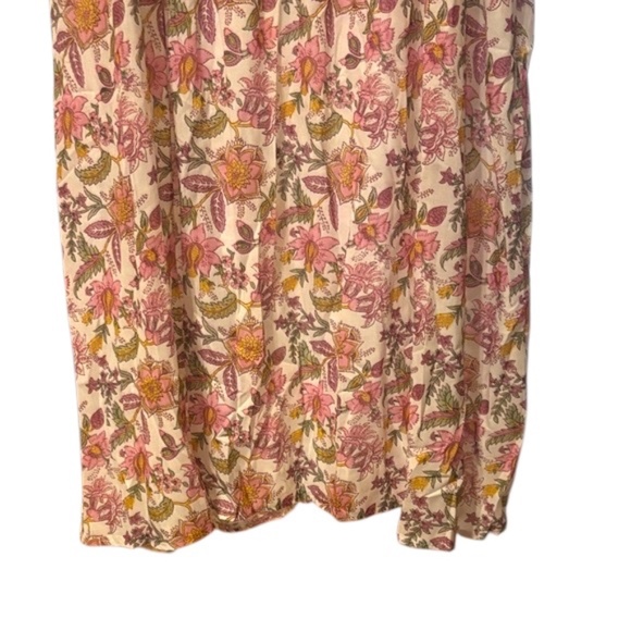 NWOT-Floral Pink and White Dress - Picture 5 of 10